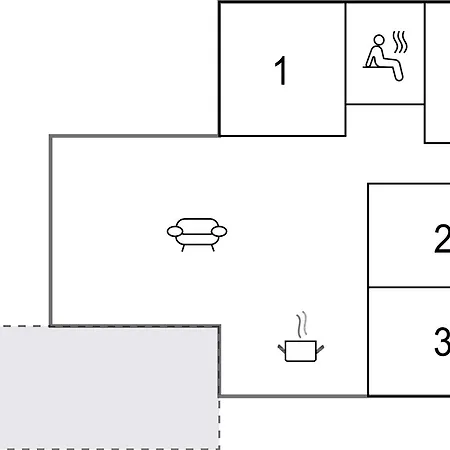 בית נופש Stunning In With Sauna